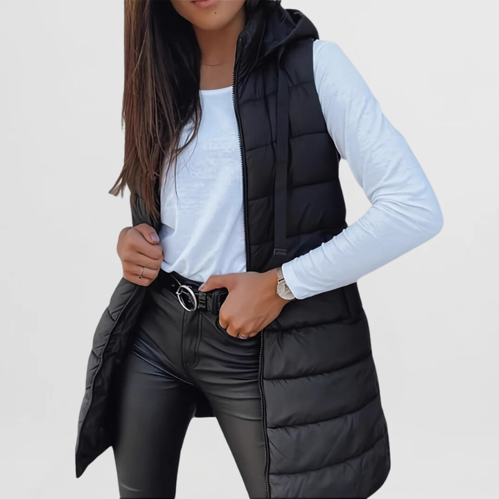 Isabella | Chaleco Puffer Sin Mangas Ligero - Carlos Hernández Madrid