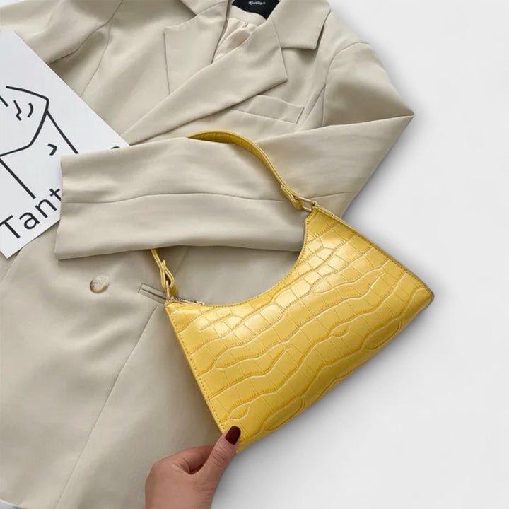 Olivia - Brillante Bolsa de Cuero