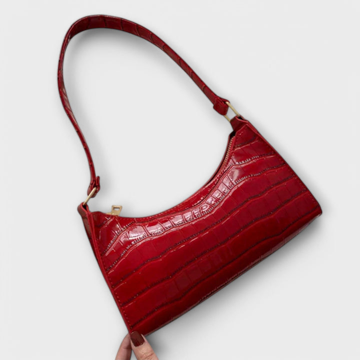 Olivia - Brillante Bolsa de Cuero