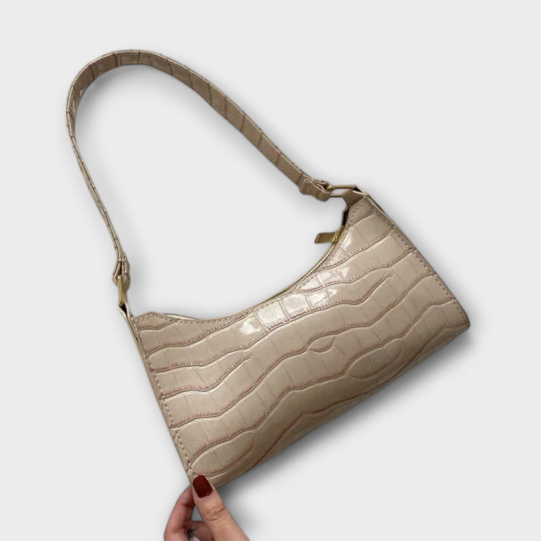 Olivia - Brillante Bolsa de Cuero
