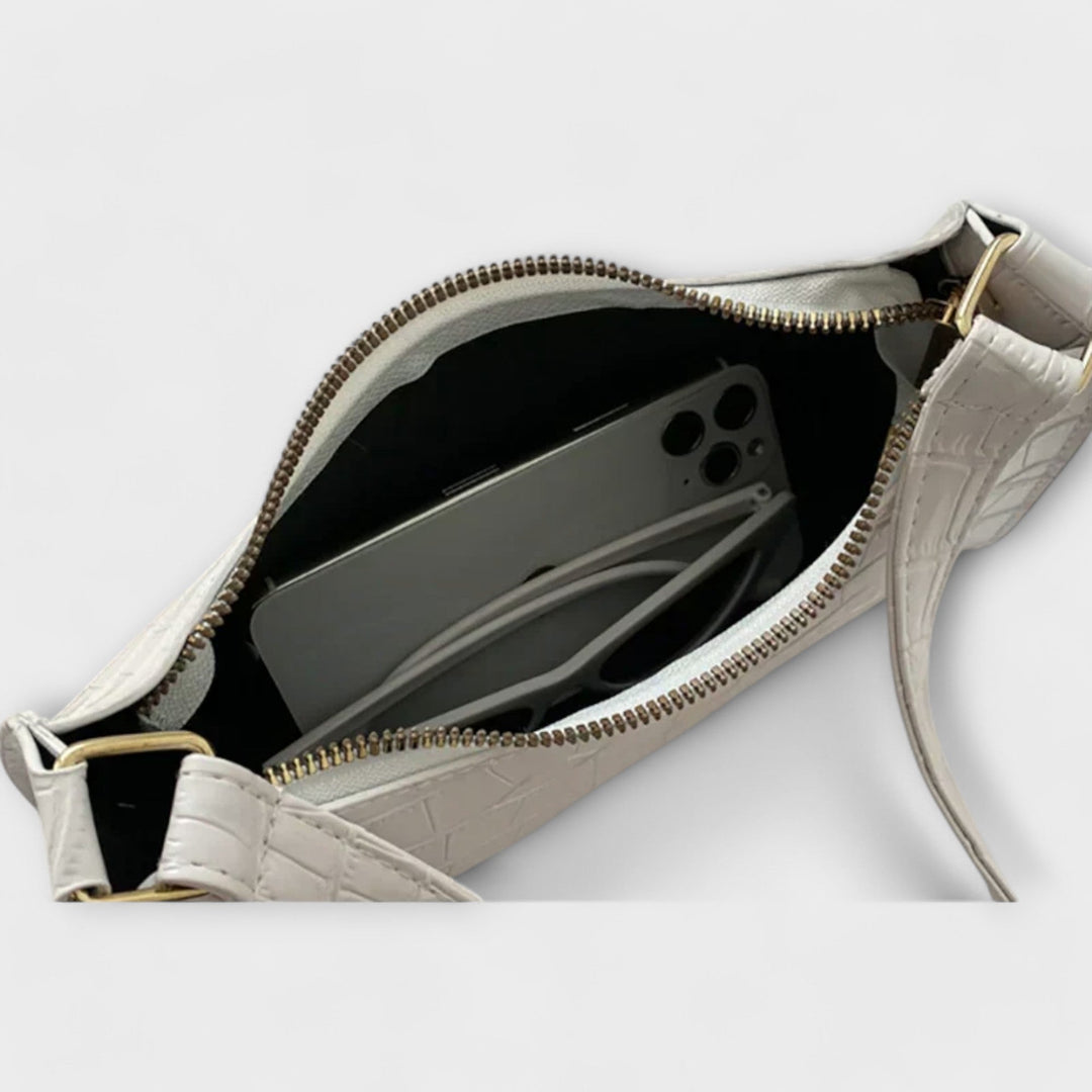 Olivia - Brillante Bolsa de Cuero