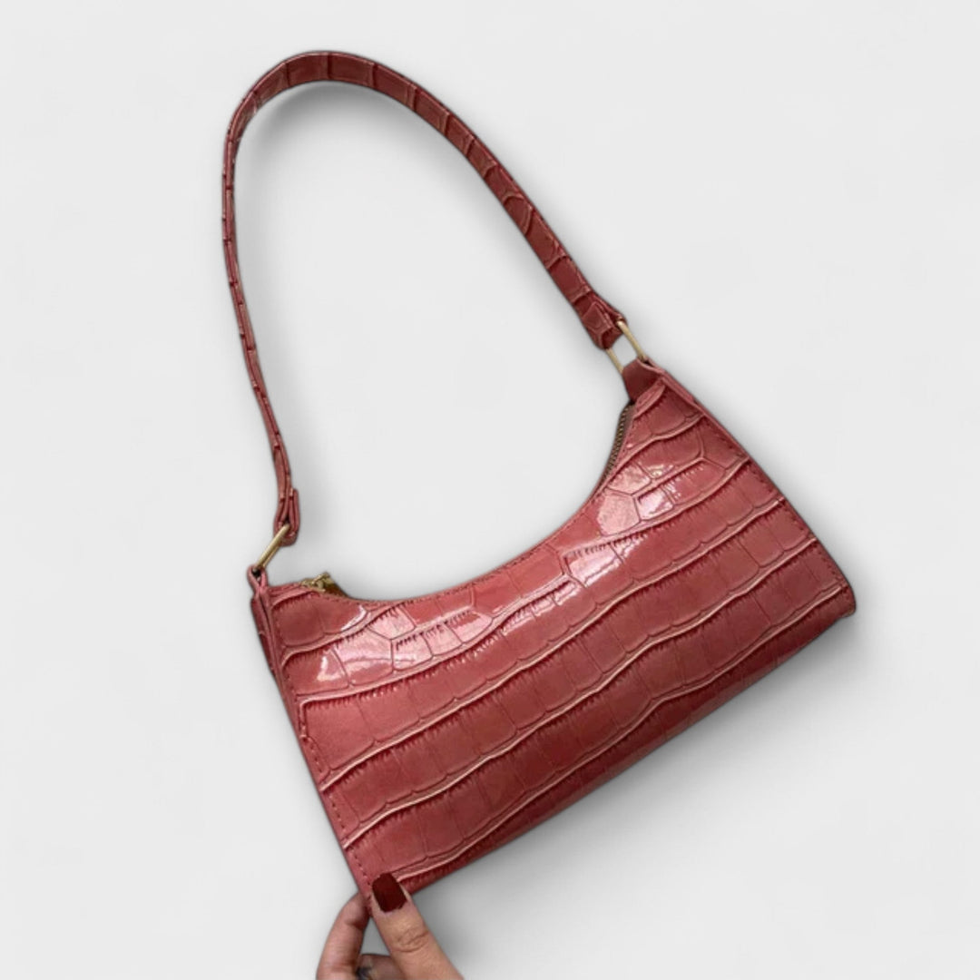 Olivia - Brillante Bolsa de Cuero
