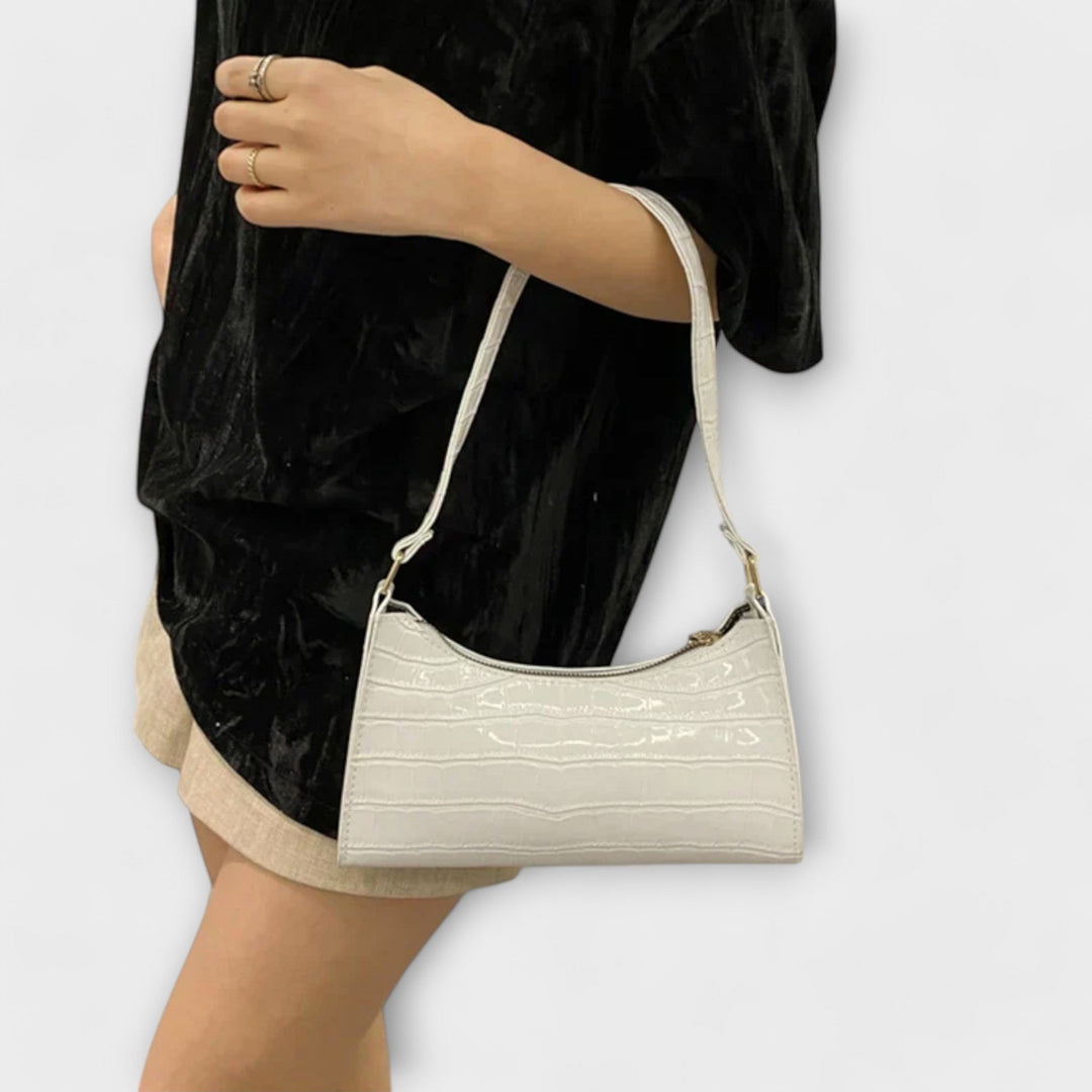 Olivia - Brillante Bolsa de Cuero