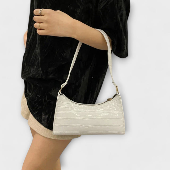 Olivia - Brillante Bolsa de Cuero