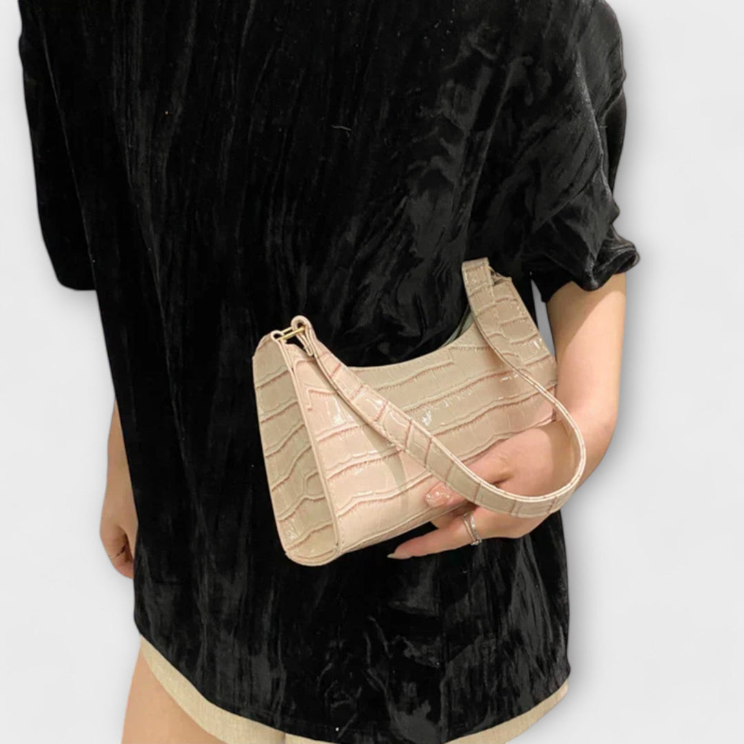 Olivia - Brillante Bolsa de Cuero