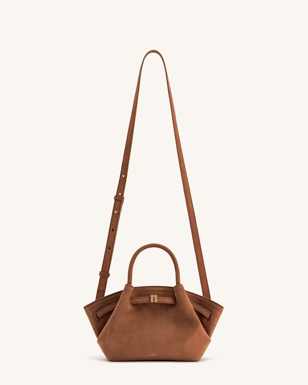 Mini bolso tote Hana de ante - Carlos Hernández Madrid