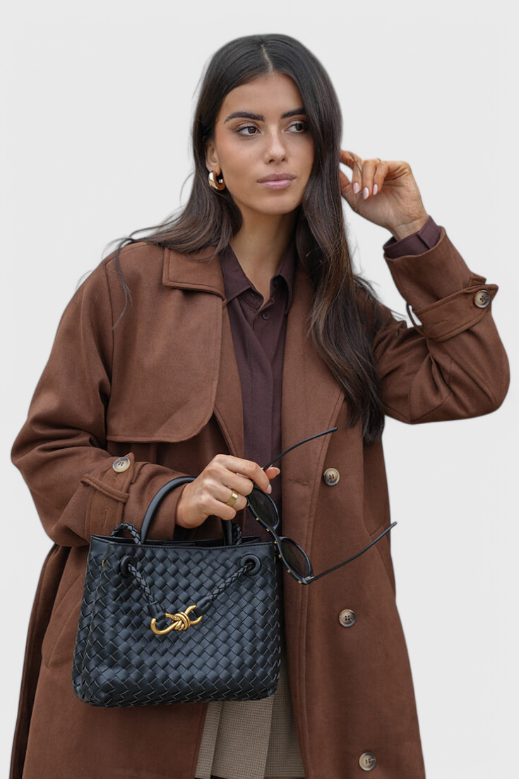 Bolsa Diaria Tejida Índigo - Carlos Hernández Madrid