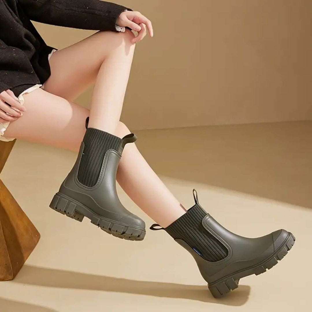 Irene | Botas Impermeables con Suela Antideslizante - Carlos Hernández Madrid