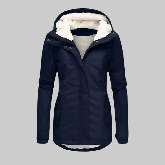 Lourdes | Chaqueta de invierno impermeable con capucha - Carlos Hernández Madrid