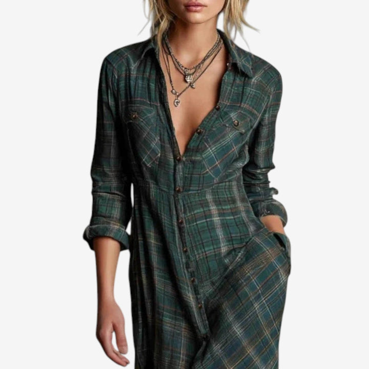 Catalina | Maxi Chemise Intemporelle - Carlos Hernández Madrid