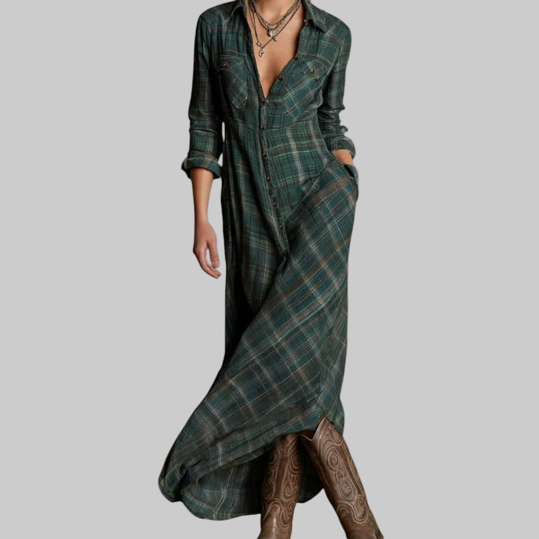 Catalina | Maxi Chemise Intemporelle - Carlos Hernández Madrid