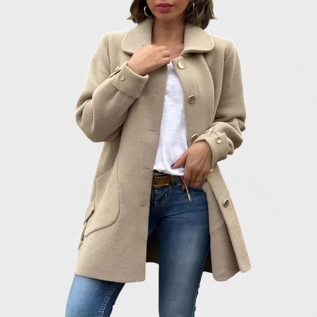 Daniela | Abrigo Clásico Oversize - Carlos Hernández Madrid