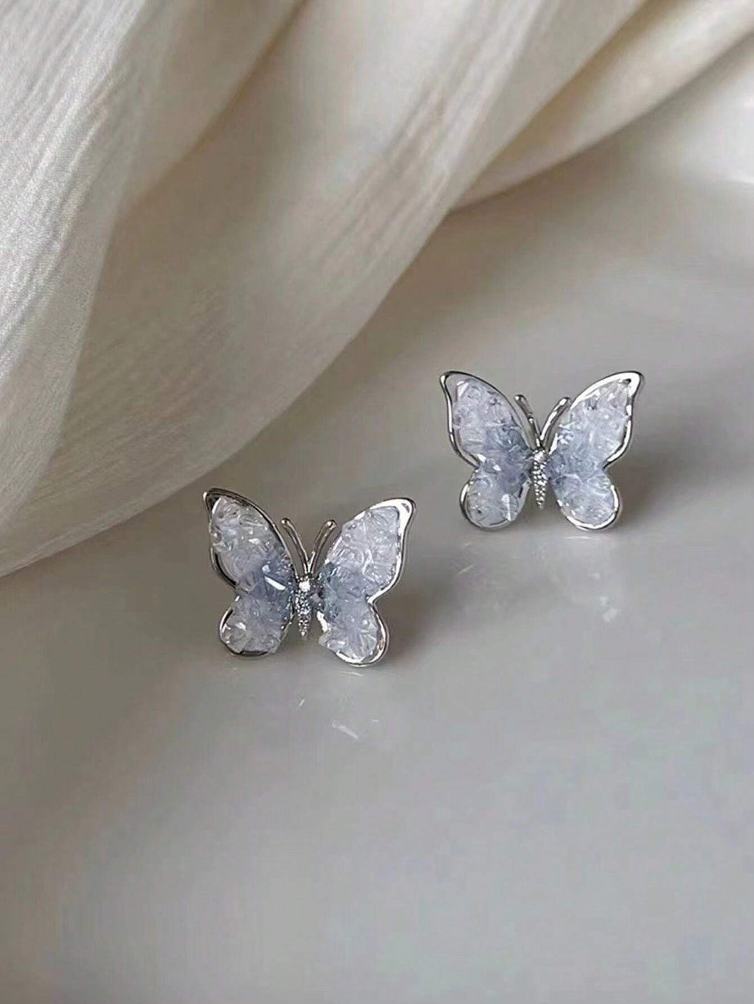 Pendientes Butterfly - Cristal - Carlos Hernández Madrid