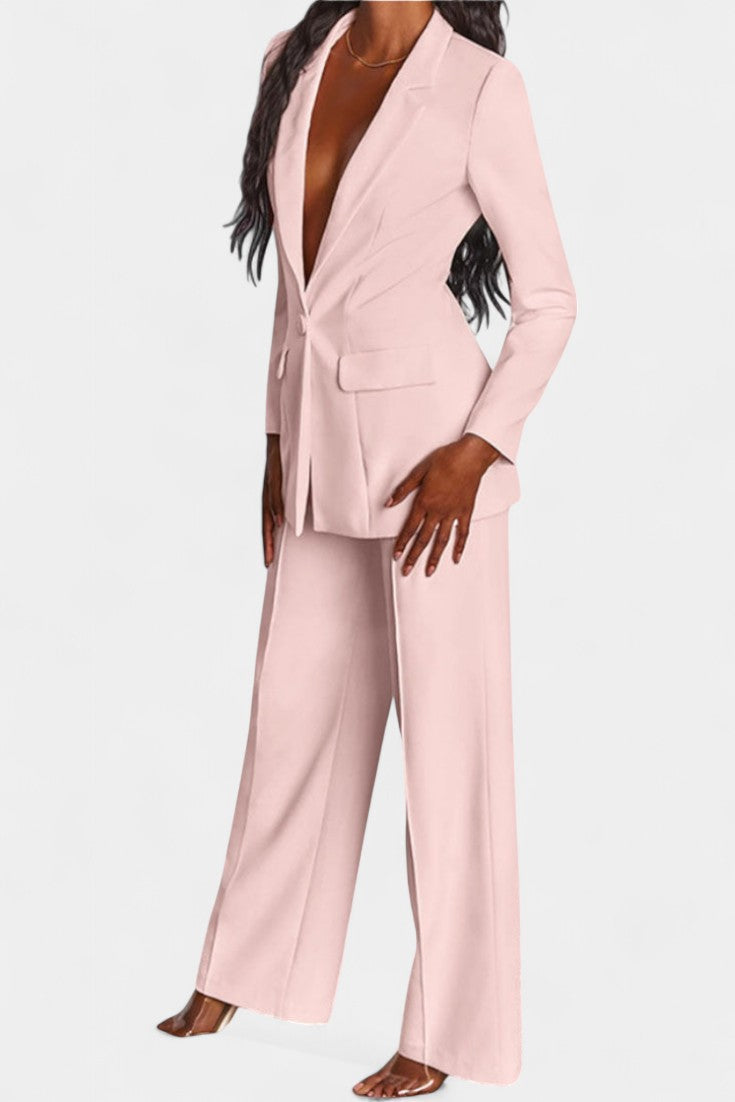 Marnie | Blazer y Pantalones Palazzo a Juego - Carlos Hernández Madrid