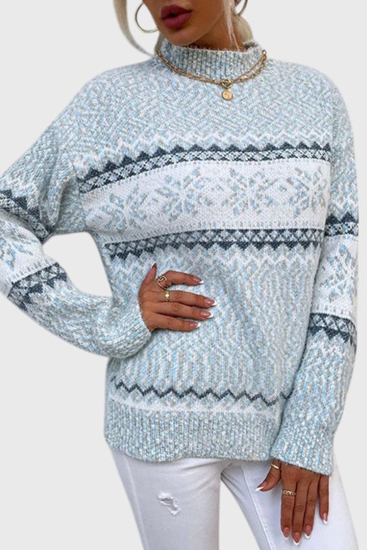 Emma Jersey de Nieve Elegante - Carlos Hernández Madrid