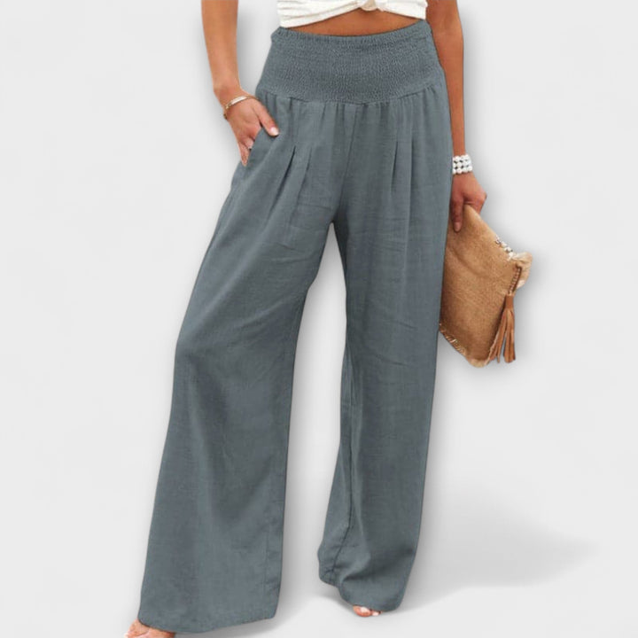 Thearya - Pantalones Casual de Corte Amplio