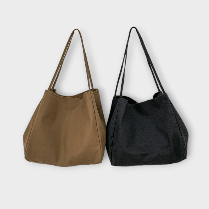 Olivia - Amplia Bolsa de Compras de Lona Premium