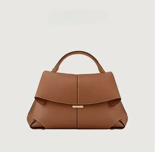 Bolso tote de cuero plisado Ava - Carlos Hernández Madrid