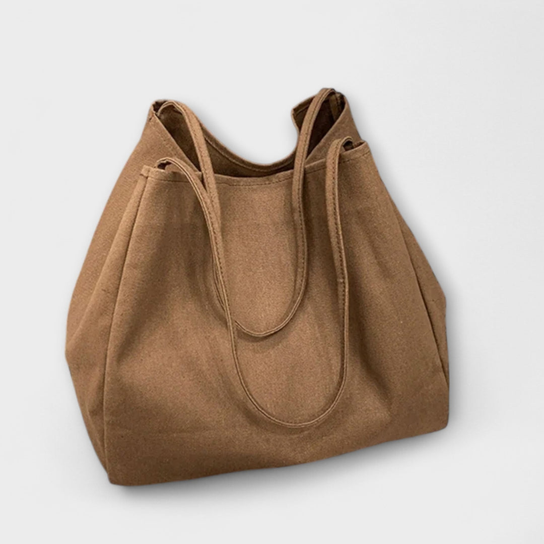 Olivia - Amplia Bolsa de Compras de Lona Premium