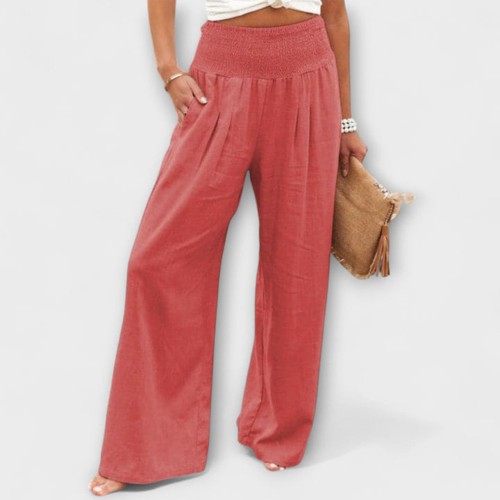 Thearya - Pantalones Casual de Corte Amplio