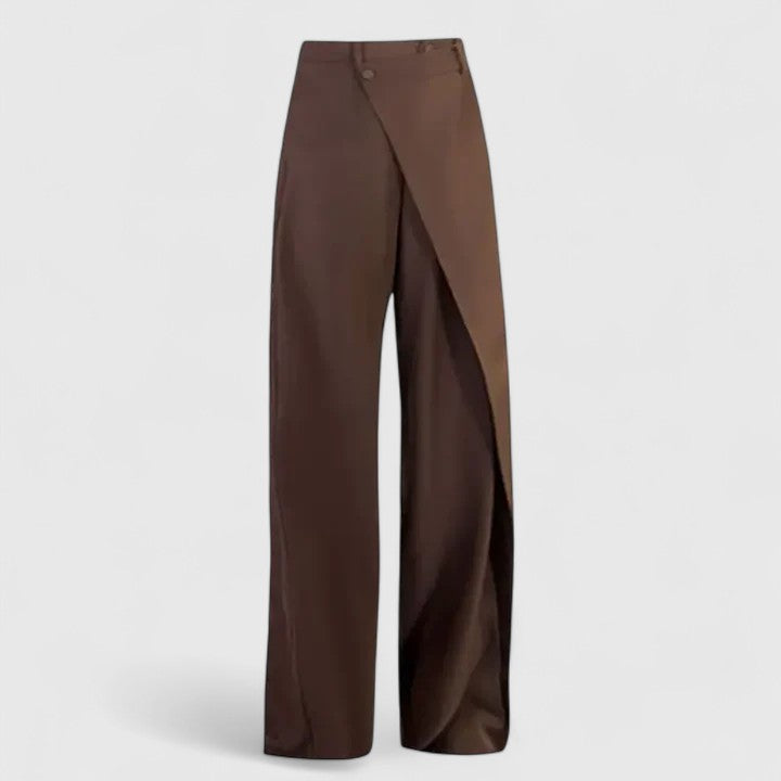 Pantalones elegantes y ajustados Chrissie de Isabel y Miguel Madrid, diseño sofisticado y corte impecable para mujer.