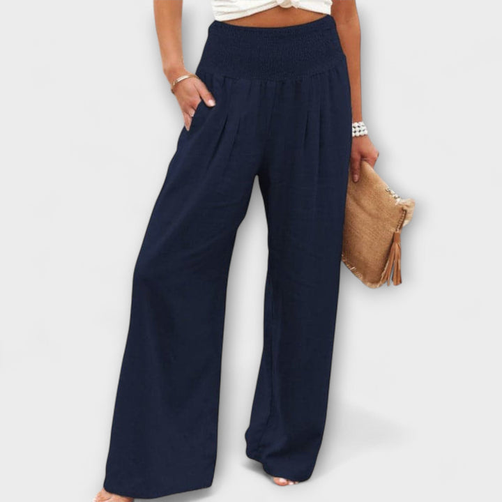Thearya - Pantalones Casual de Corte Amplio