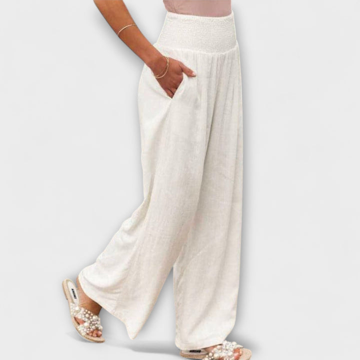 Thearya - Pantalones Casual de Corte Amplio