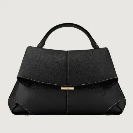 Bolso tote de cuero plisado Ava - Carlos Hernández Madrid