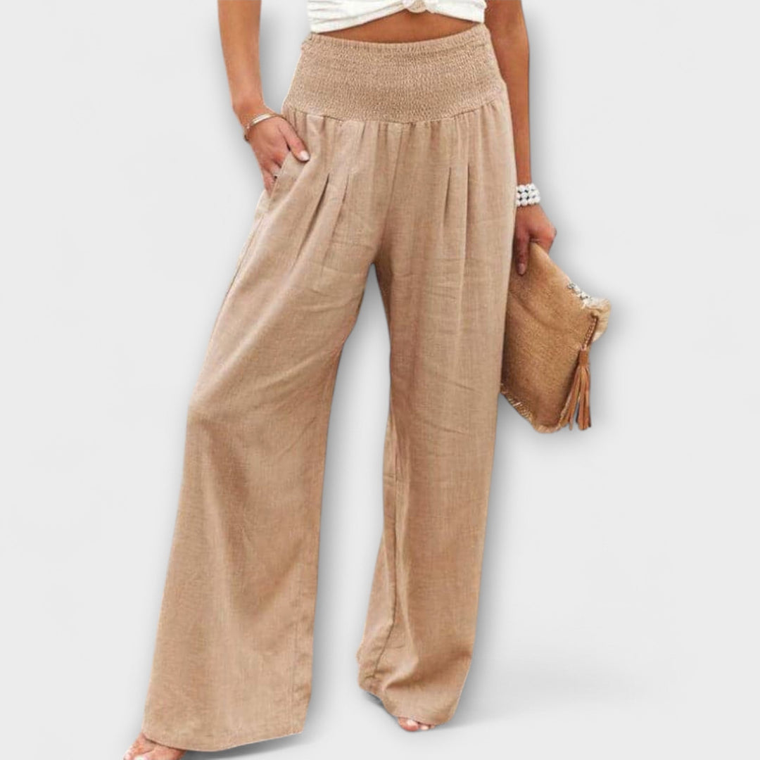 Thearya - Pantalones Casual de Corte Amplio