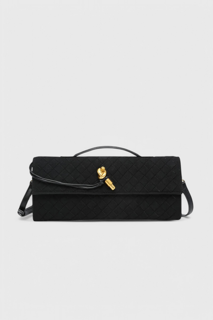 Melanie | Bolso de Hombro Clásico de Ante - Carlos Hernández Madrid