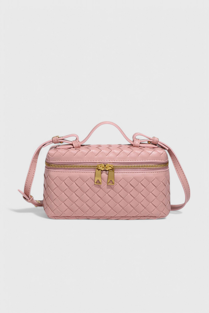 Milla | Bolso Mini Woven con Accesorios Dorados - Carlos Hernández Madrid