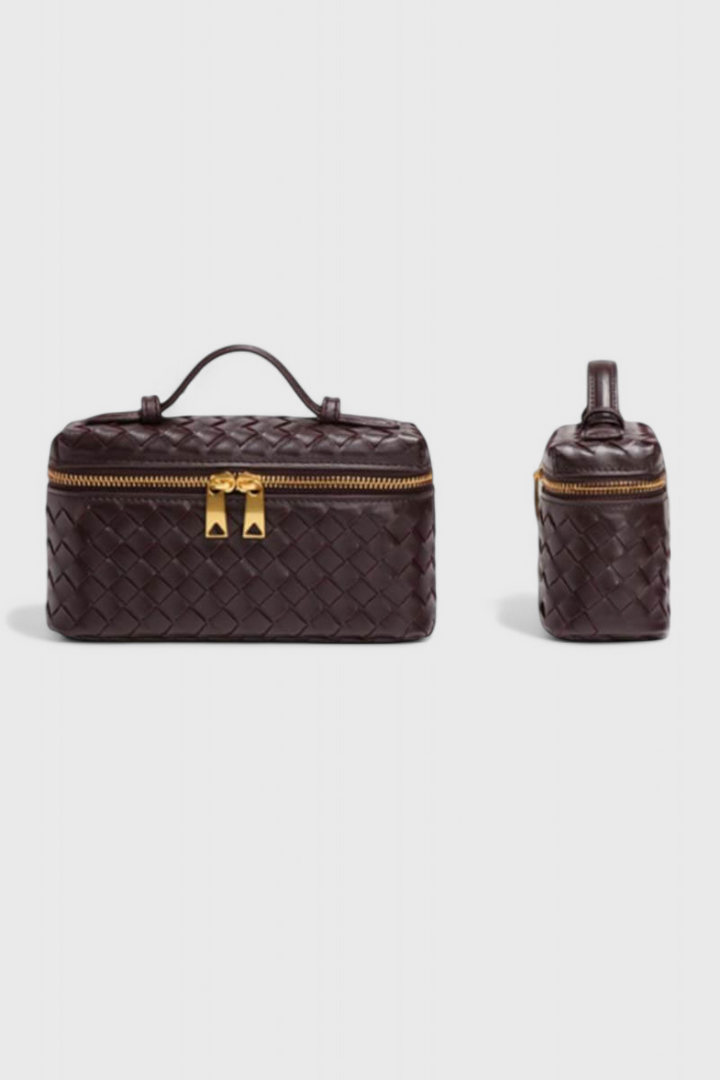 Milla | Bolso Mini Woven con Accesorios Dorados - Carlos Hernández Madrid