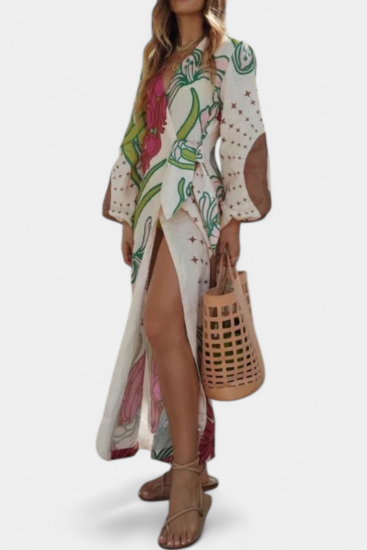 Fana | Vestido Floral - Carlos Hernández Madrid