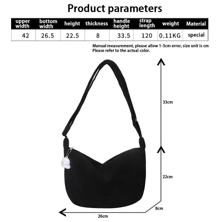Bolsos de Hombro de Cordura para Damas