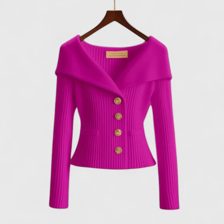 Clarisa | Elegante chaqueta de punto para apariciones con estilo - Carlos Hernández Madrid