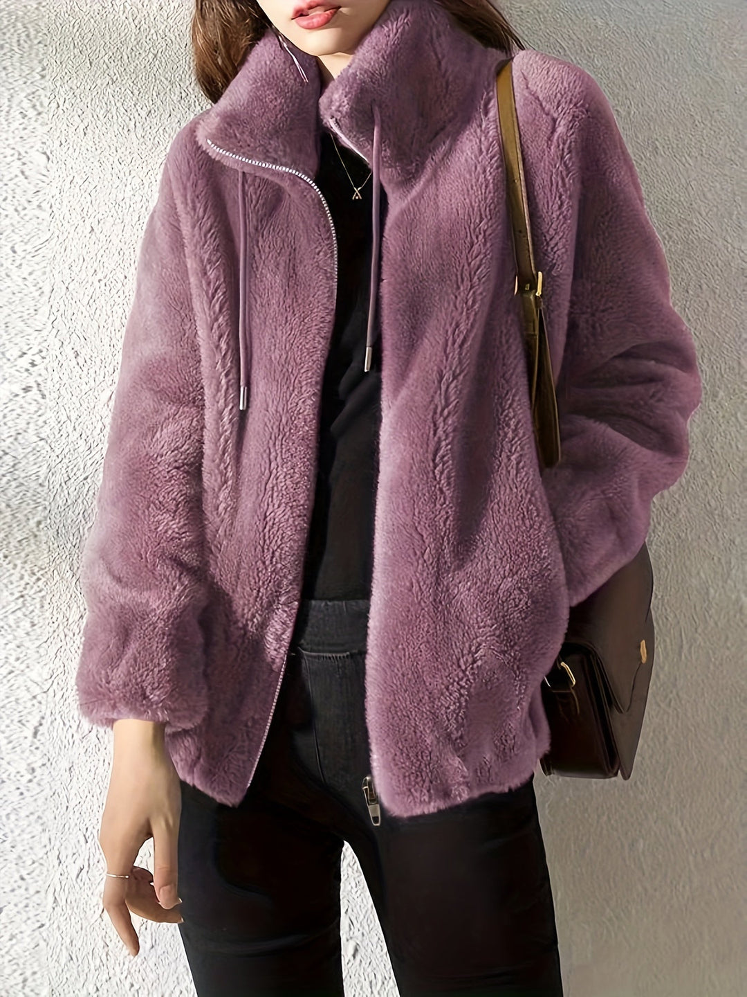 Amara | Chaqueta de borreguito suave y cálida - Carlos Hernández Madrid