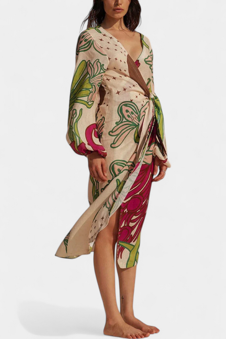 Fana | Vestido Floral - Carlos Hernández Madrid