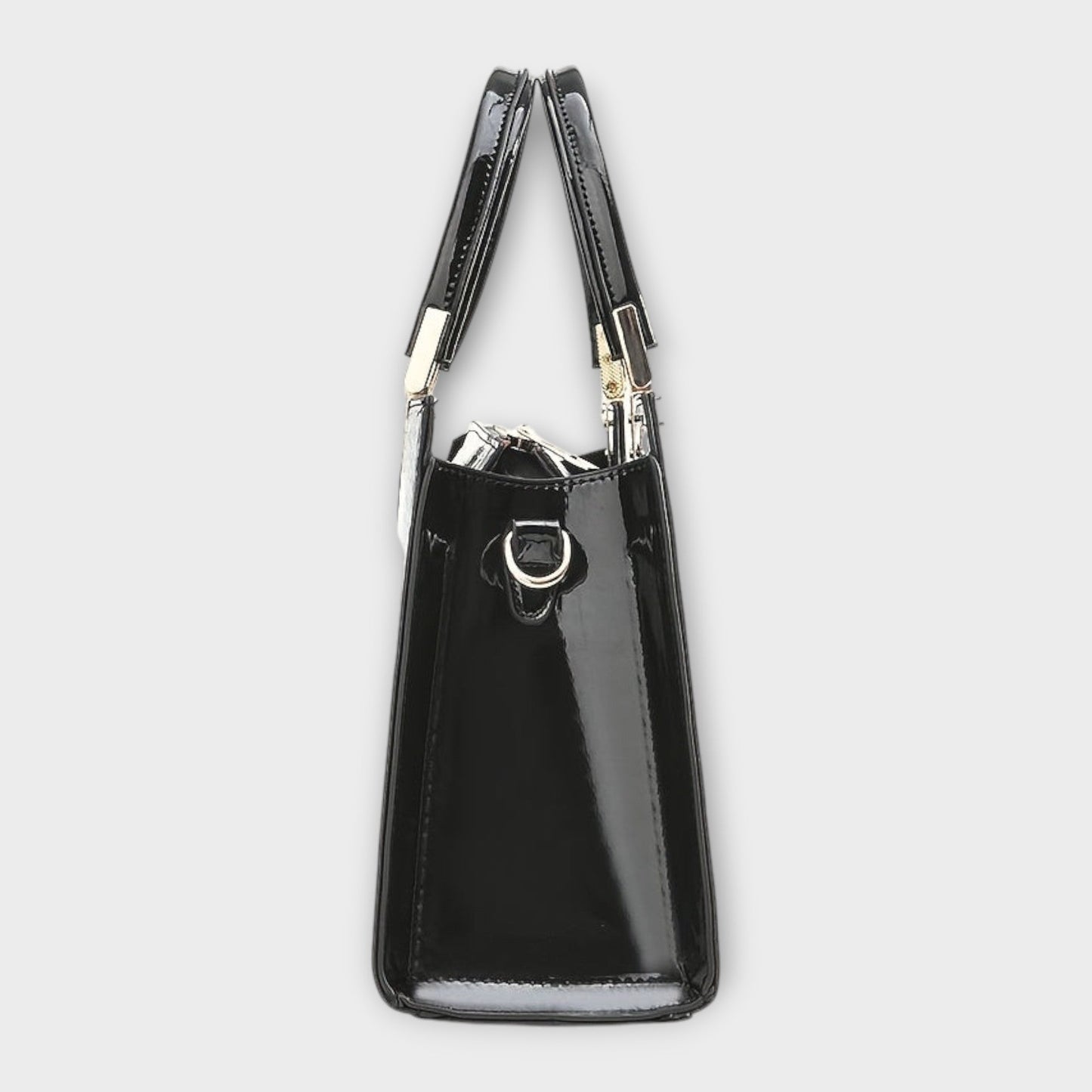 Olivia - Bolso de Mano con Diseño de Cocodrilo Brillante