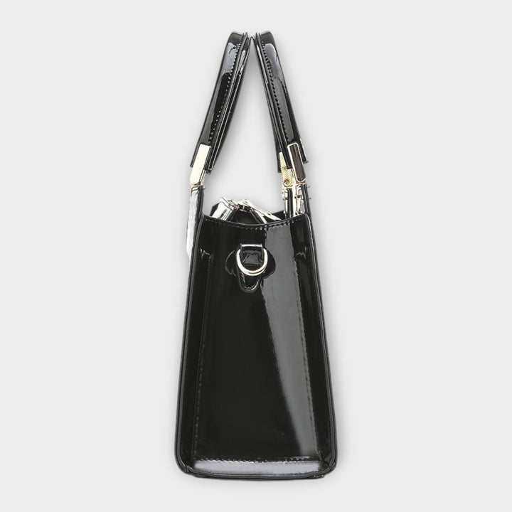 Olivia - Bolso de Mano con Diseño de Cocodrilo Brillante