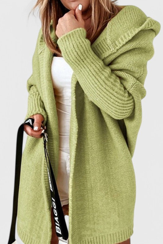 Lovisa Cárdigan de Punto con Capucha Oversized - Carlos Hernández Madrid
