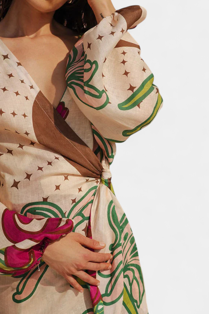 Fana | Vestido Floral - Carlos Hernández Madrid