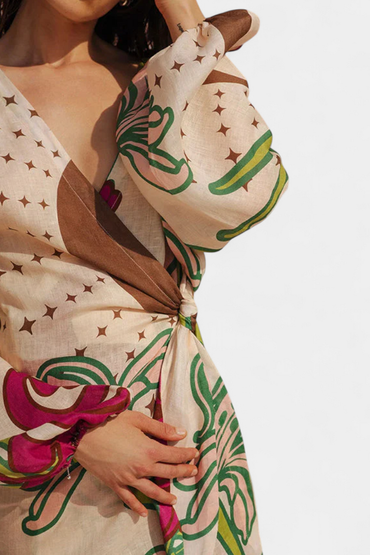 Fana | Vestido Floral - Carlos Hernández Madrid