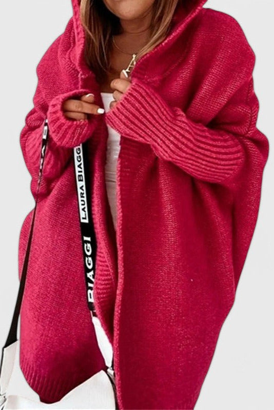 Lovisa Cárdigan de Punto con Capucha Oversized - Carlos Hernández Madrid