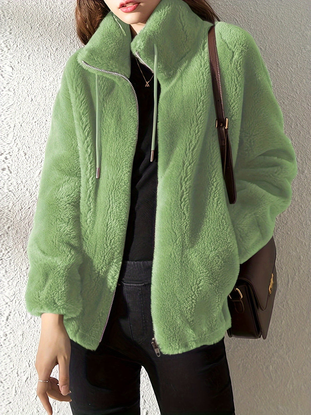 Amara | Chaqueta de borreguito suave y cálida - Carlos Hernández Madrid