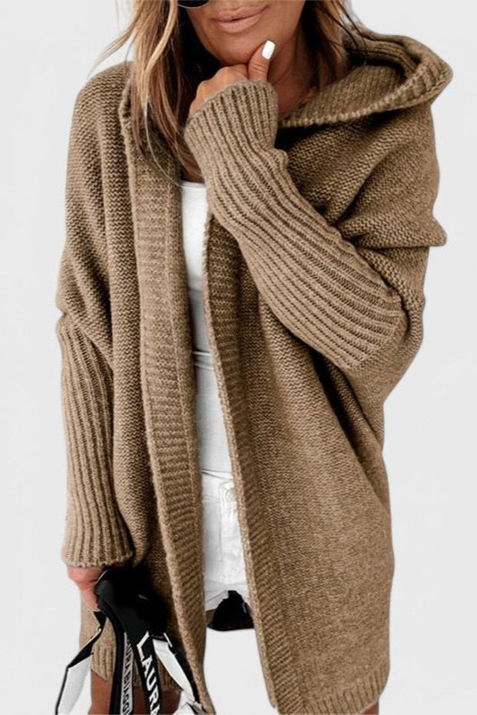 Lovisa Cárdigan de Punto con Capucha Oversized - Carlos Hernández Madrid