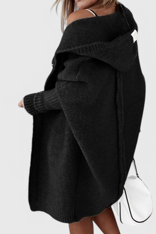Lovisa Cárdigan de Punto con Capucha Oversized - Carlos Hernández Madrid