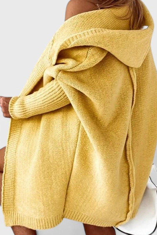 Lovisa Cárdigan de Punto con Capucha Oversized - Carlos Hernández Madrid