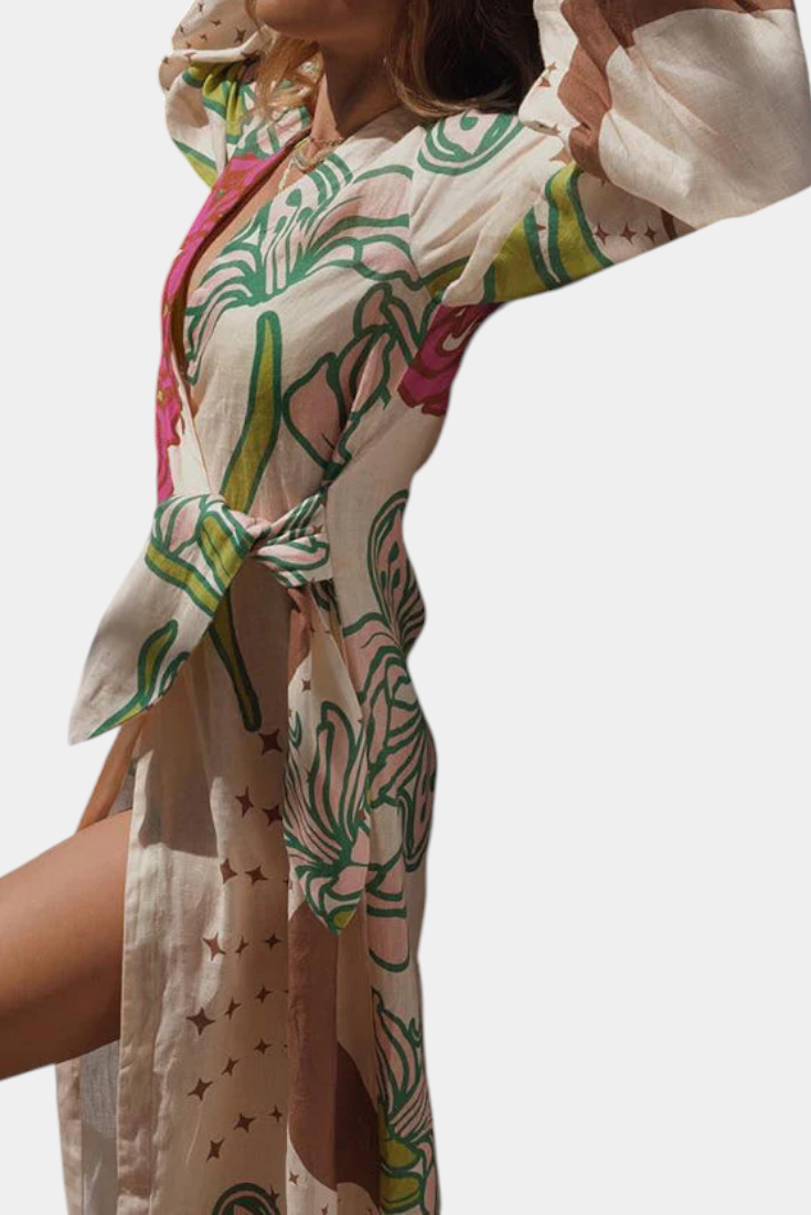 Fana | Vestido Floral - Carlos Hernández Madrid