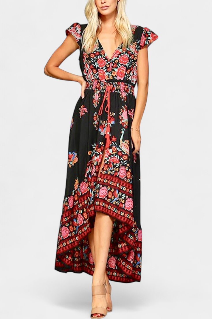 Chiara | Vestido Floral - Carlos Hernández Madrid
