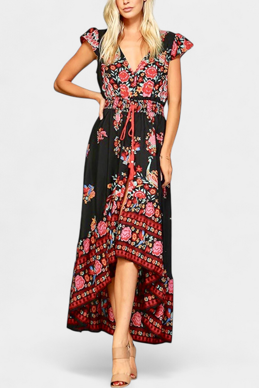 Chiara | Vestido Floral - Carlos Hernández Madrid